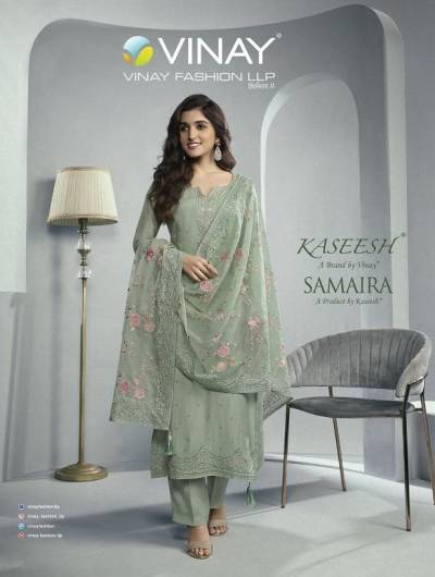 Kashish Samaira By Vinay Designer Partywear Salwar Kameez Collection